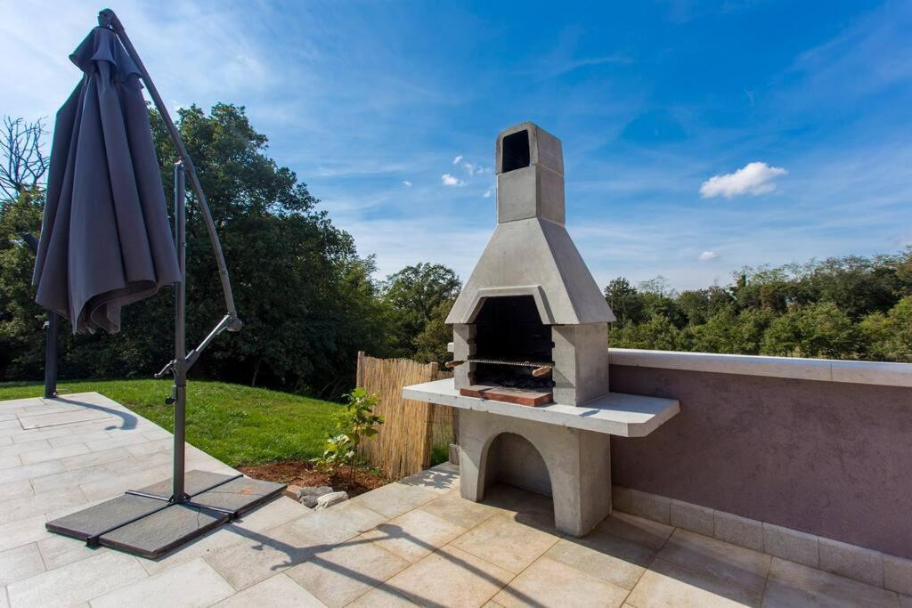 Modern House With Private Pool Villa Zminj Luaran gambar